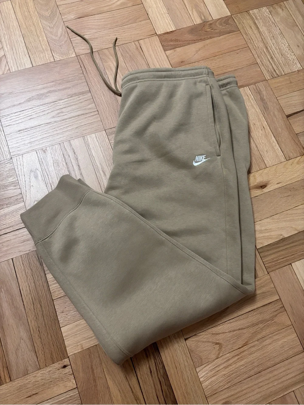 Nike Sportswear Fleece Men's Jogger Pants Tan FN3787-297 Size 3XL